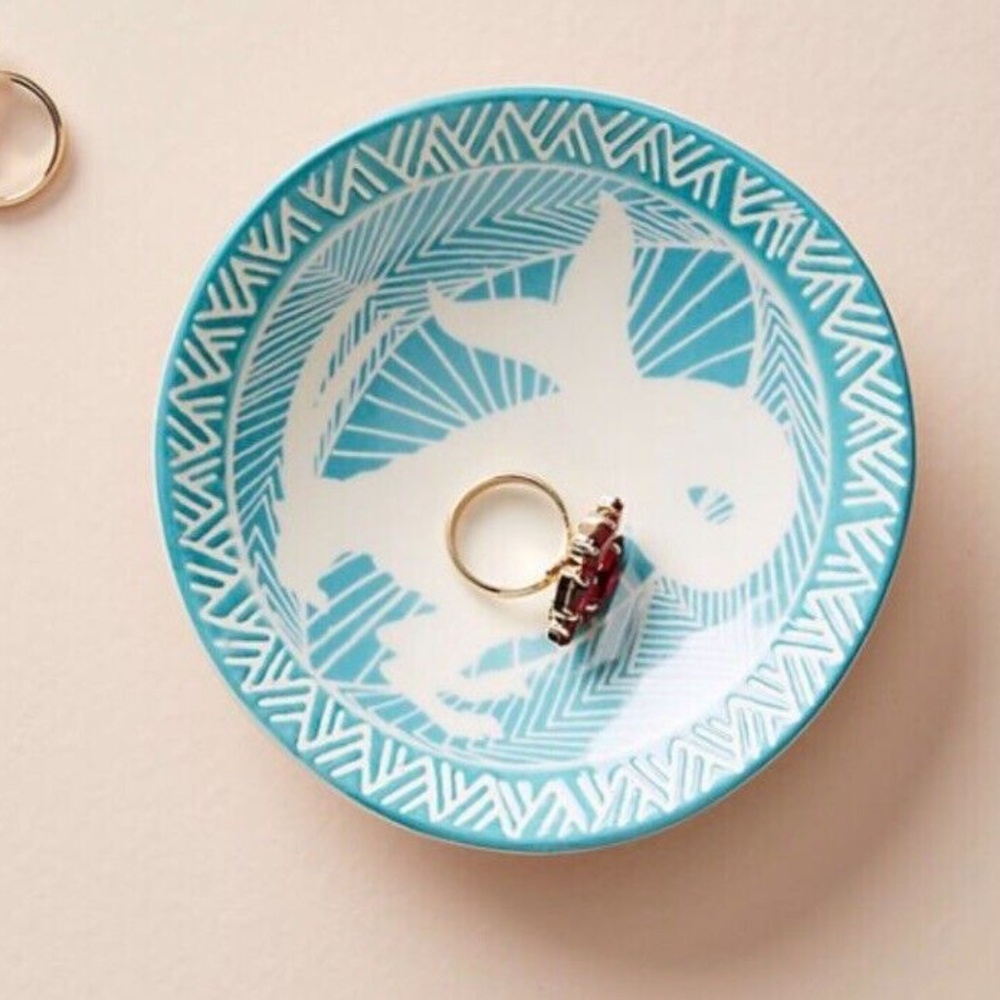 Demetria Chappo Capricorn Zodiac Mint Green Trinket Dish Brand New in Box